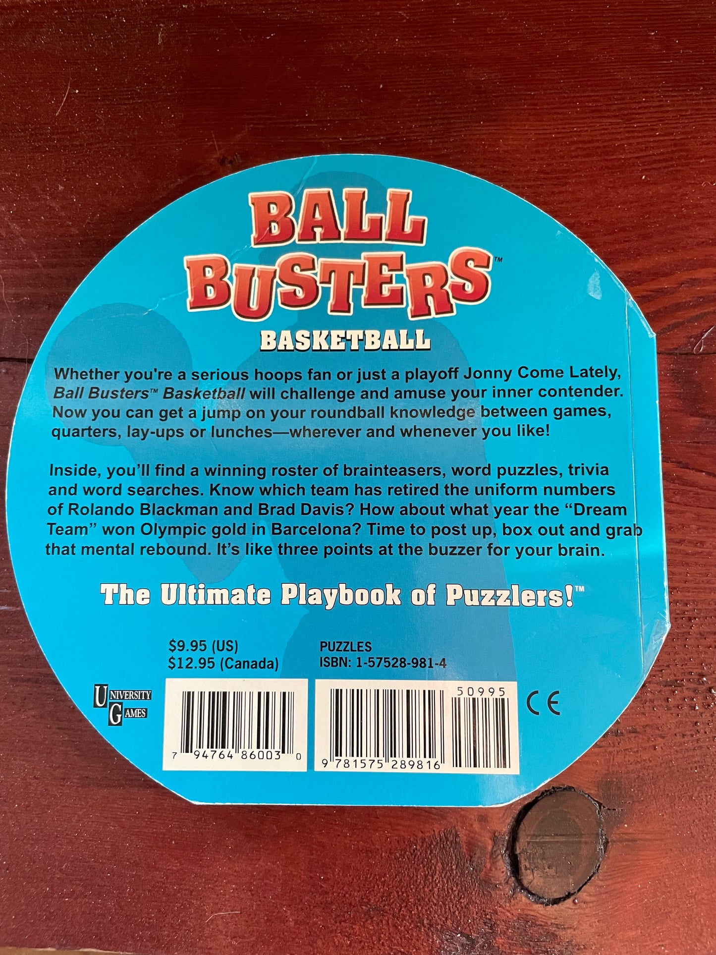 Ball Busters : The Ultimate Playbook of Puzzlers