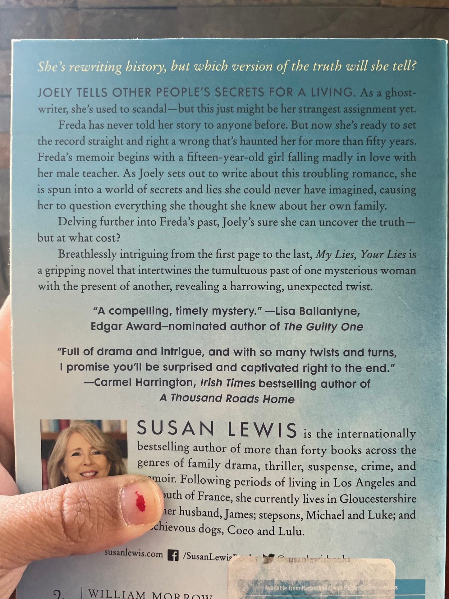 My Lies Your Lies by Susan Lewis