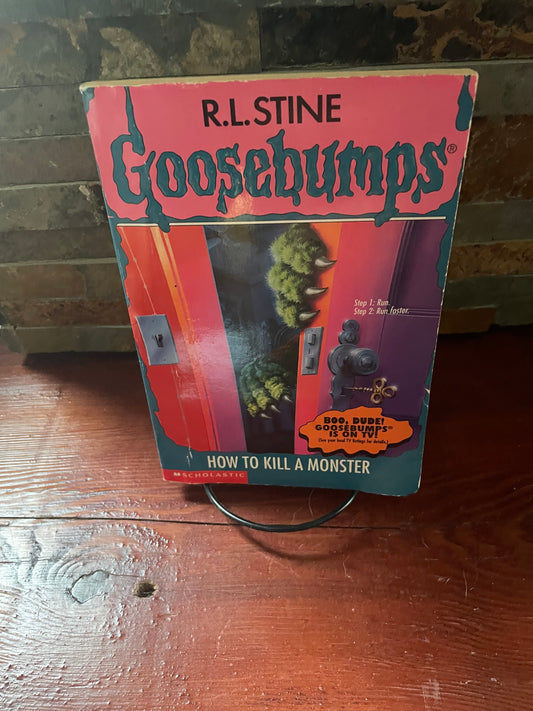 Goosebumps How to Kill a Monster by R.L. Stein