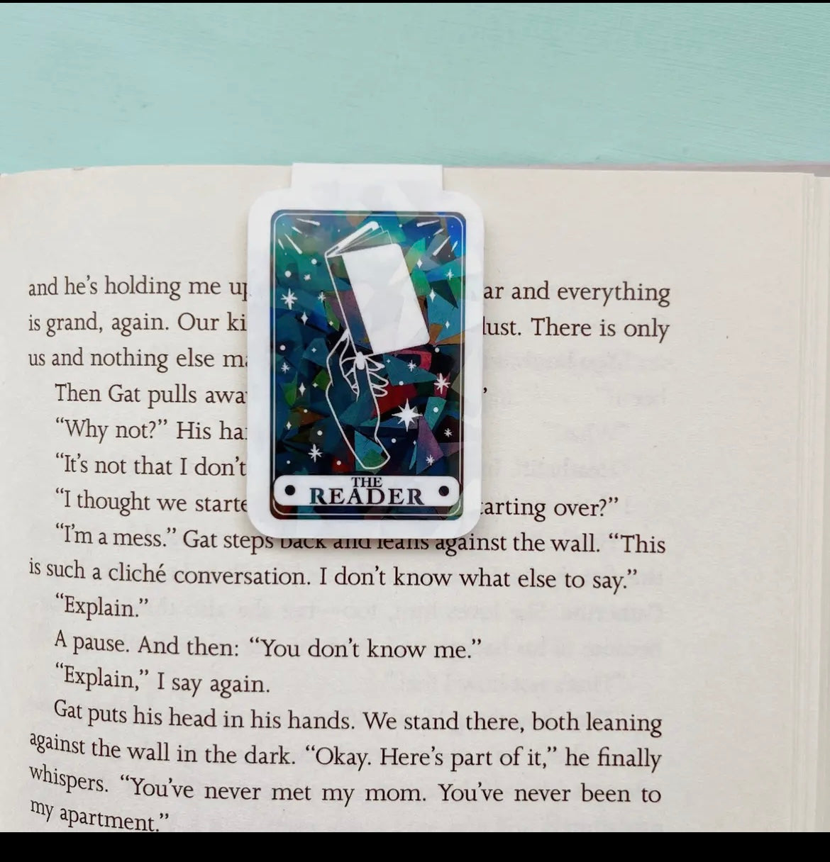 The Reader Tarot Card Magnetic Bookmark