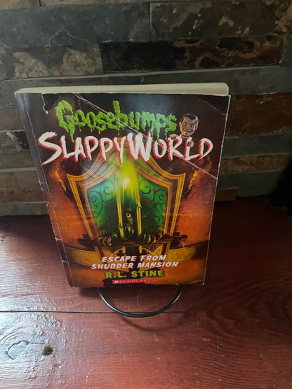 Slappy World Escape from Shudder Mansion by R.L.Stine