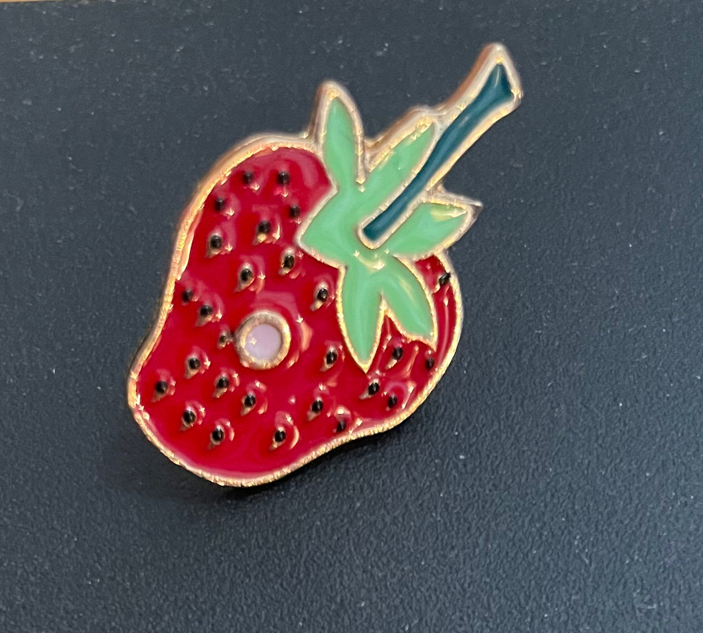 Strawberry Enamel pin